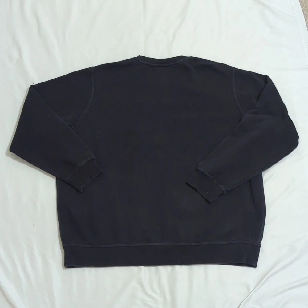 Nike Sportswear Solo Swoosh Men's Fleece Crew, Color Black Size 3XL
